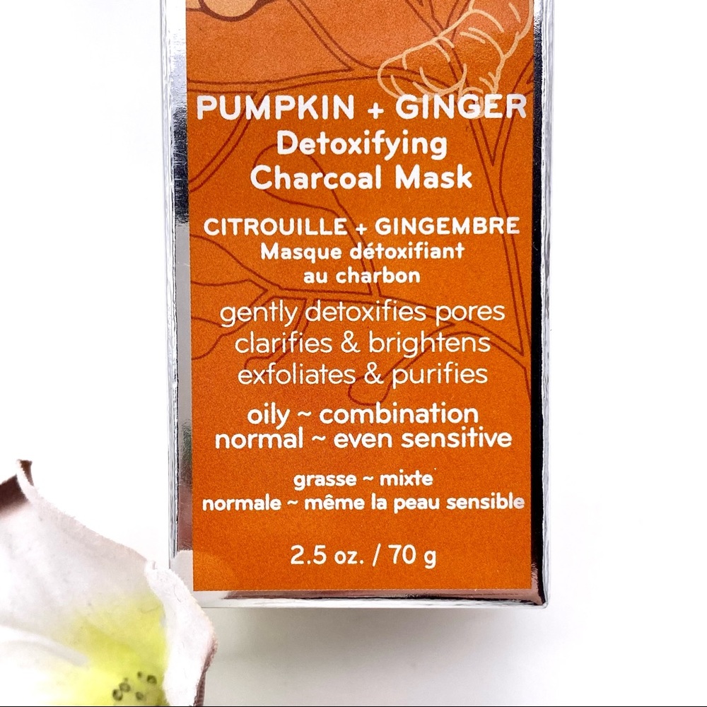 NEW Pürlisse Pumpkin + Ginger Detoxifying Charcoal Mask - Picture 11 of 15